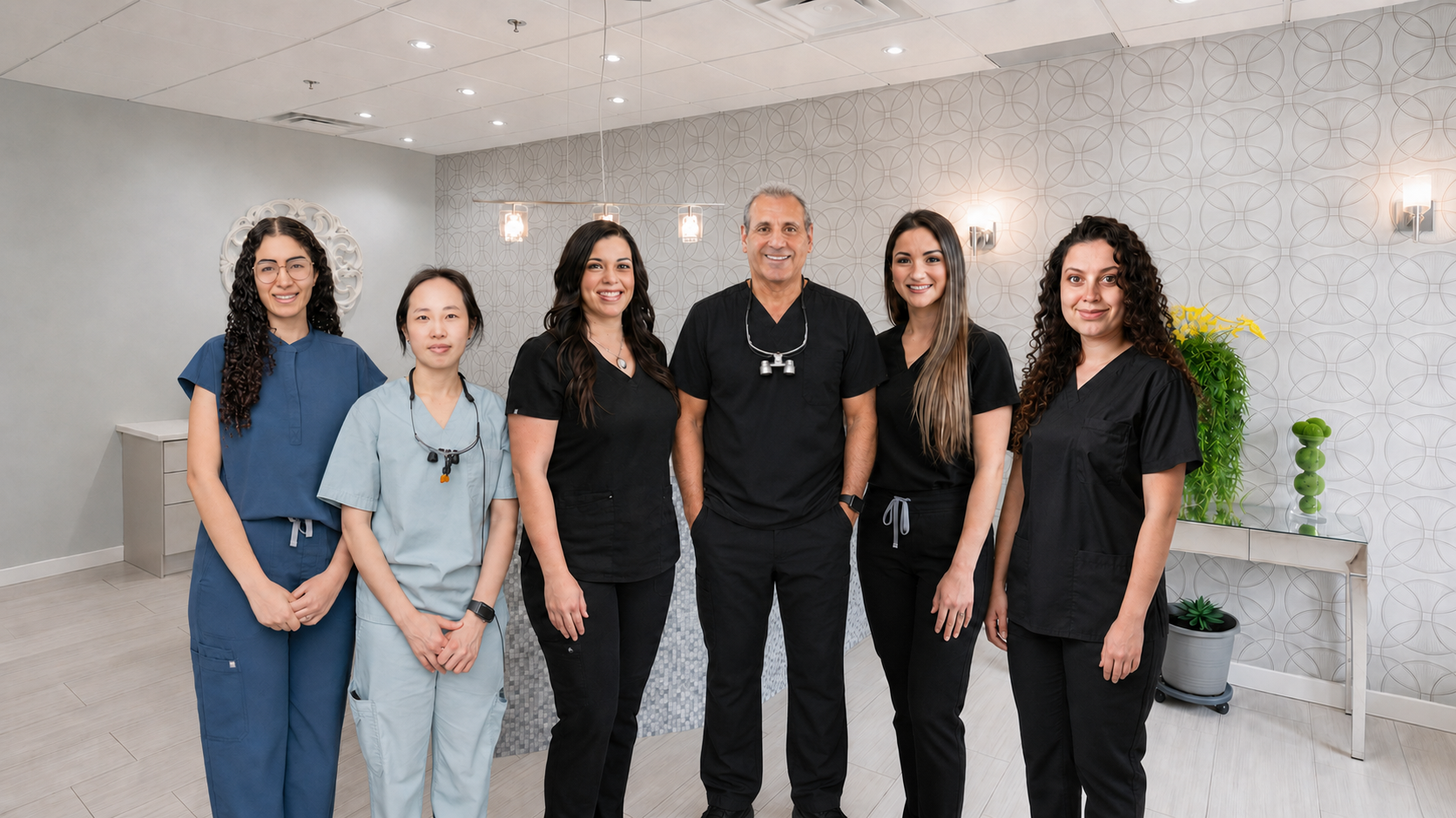 Nobleton Dental Smiles emergency dental team in the clinic