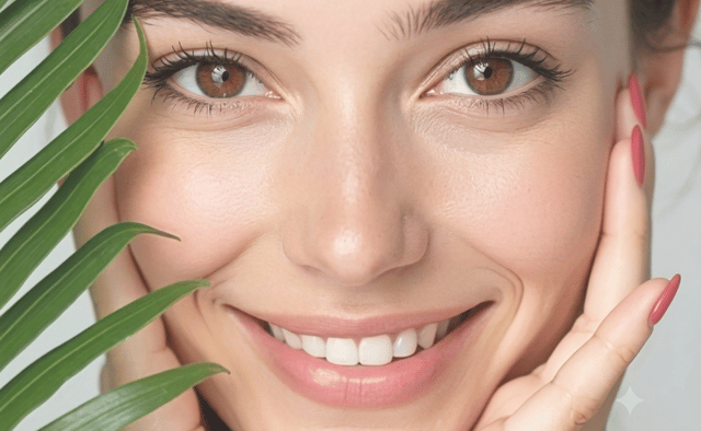 Bright healthy smile